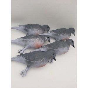 Vintage PIGEON Decoy Clip-On by Flambeau Lot of 5 Made in USA